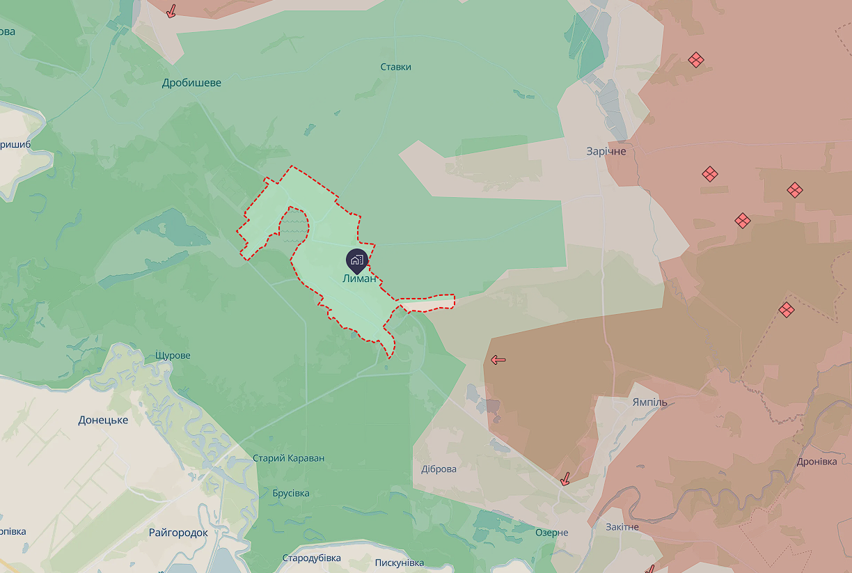 Окупанти намагаються посилити тиск на Лиман та Ямпіль: Трегубов розповів, що відбувається. Карта