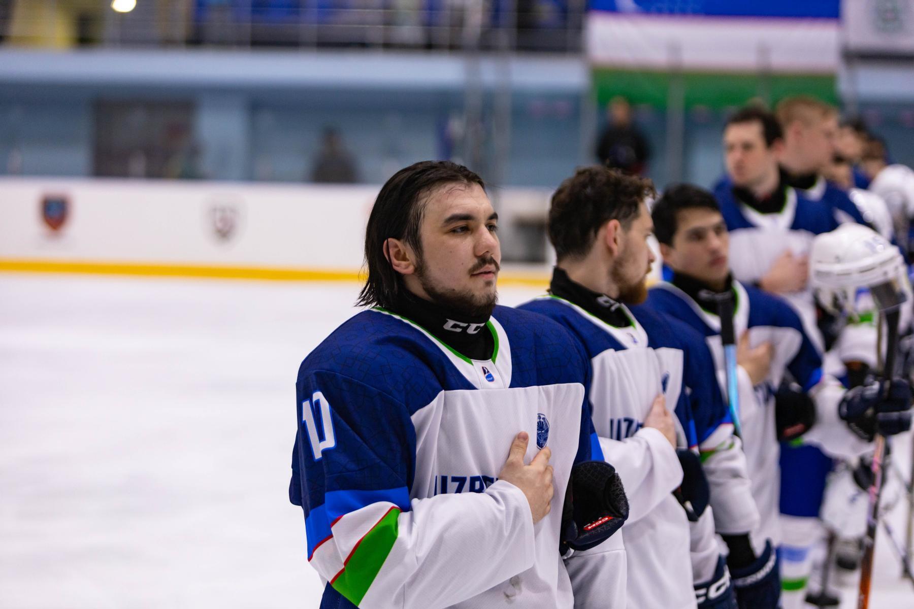 Сборная Узбекистана забила 88 голов за 4 матча ЧМ по хоккею, установив впечатляющий рекорд