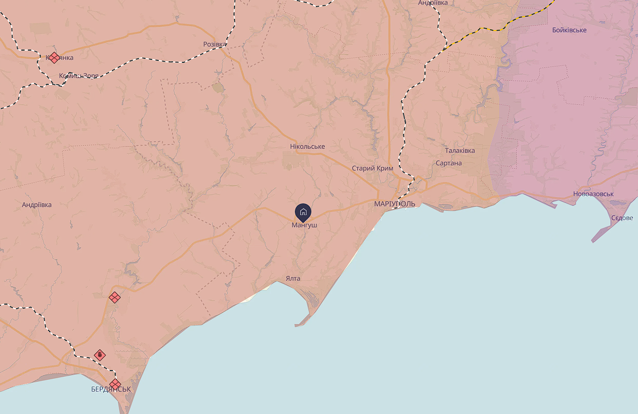 Окупанти знищили в Мангуші масове поховання маріупольців, вбитих під час облоги у 2022 році