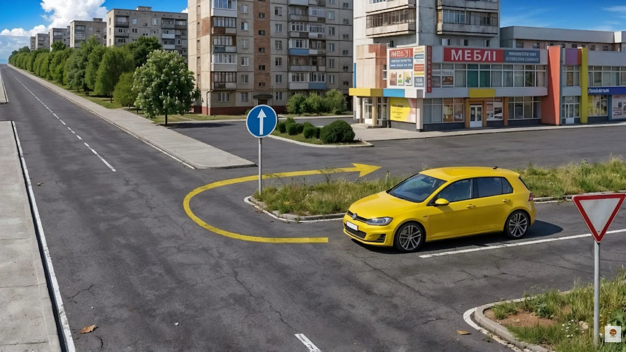 Чи дозволений маневр? Тест на знання ПДР