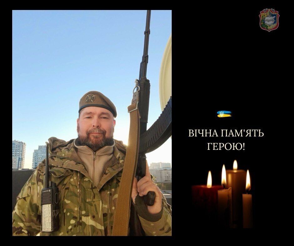 На щиті: стало відомо про загибель військового з Київщини Рената Воробйова. Фото
