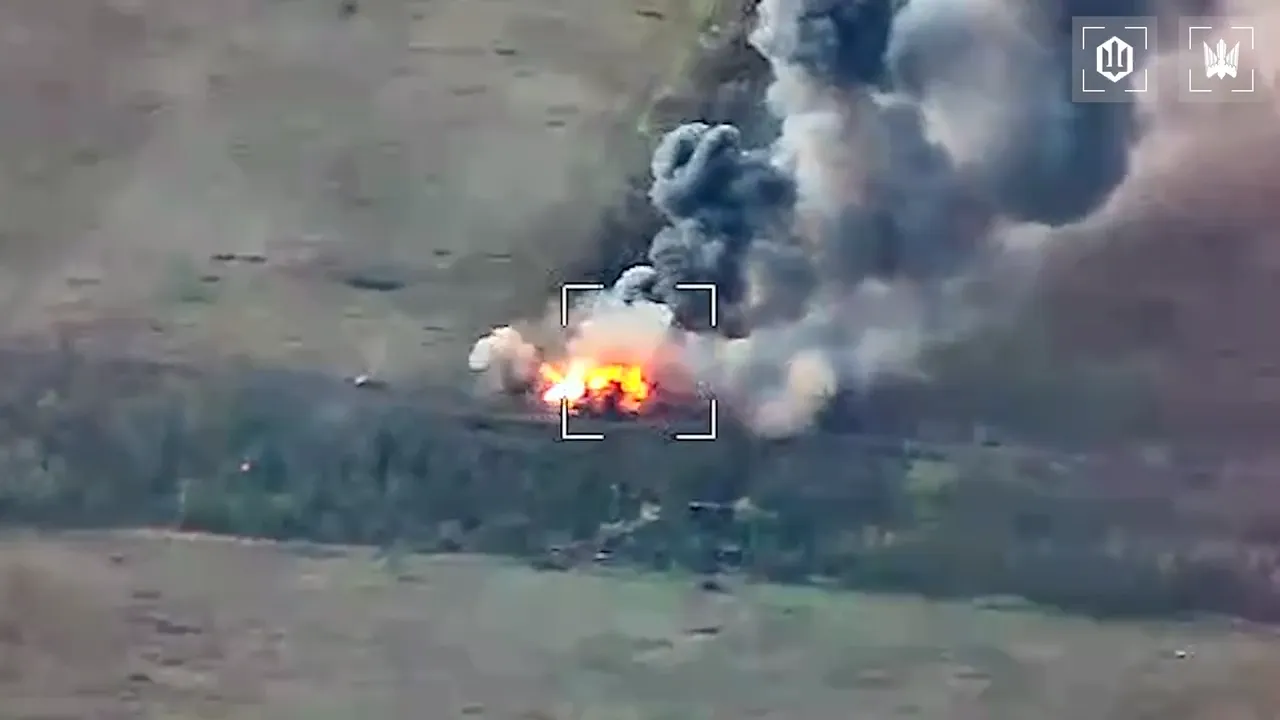 На Запорожье украинские воины поймали адский "Солнцепёк" оккупантов. Видео поражения