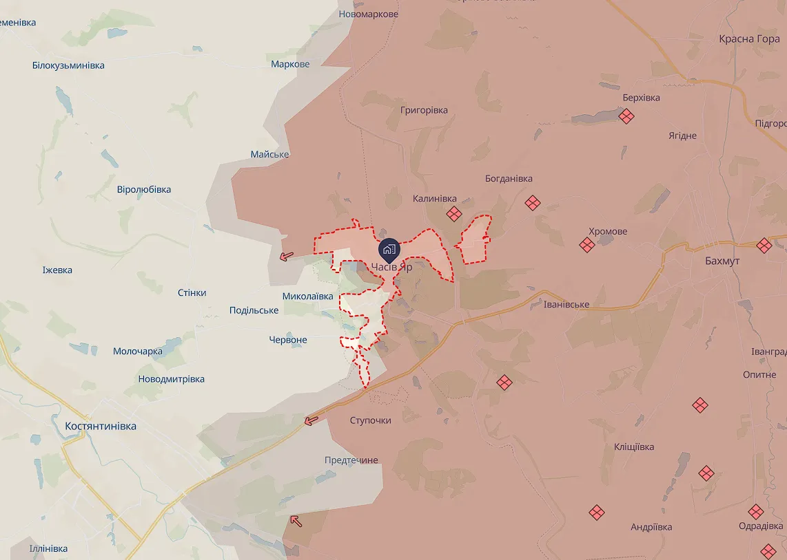 Оккупанты пошли на массированный прорыв возле Часового Яра и поплатились. Видео