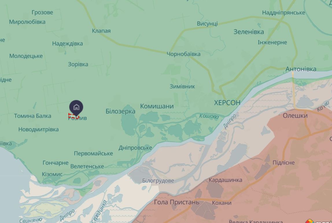 Россия сбросила девять КАБов на Херсонщину, разрушены склады. Фото