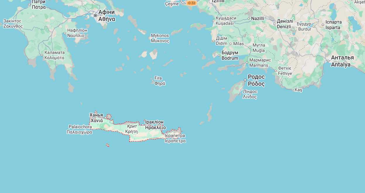 "Апокаліптичні кадри": Крит накрила потужна пилова буря. Фото і відео