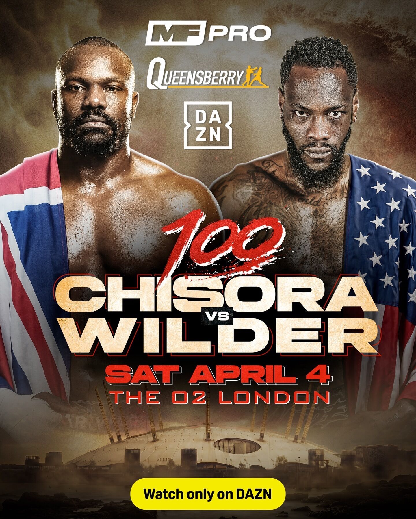 Где смотреть бокс Чисора – Уайлдер. Расписание трансляций