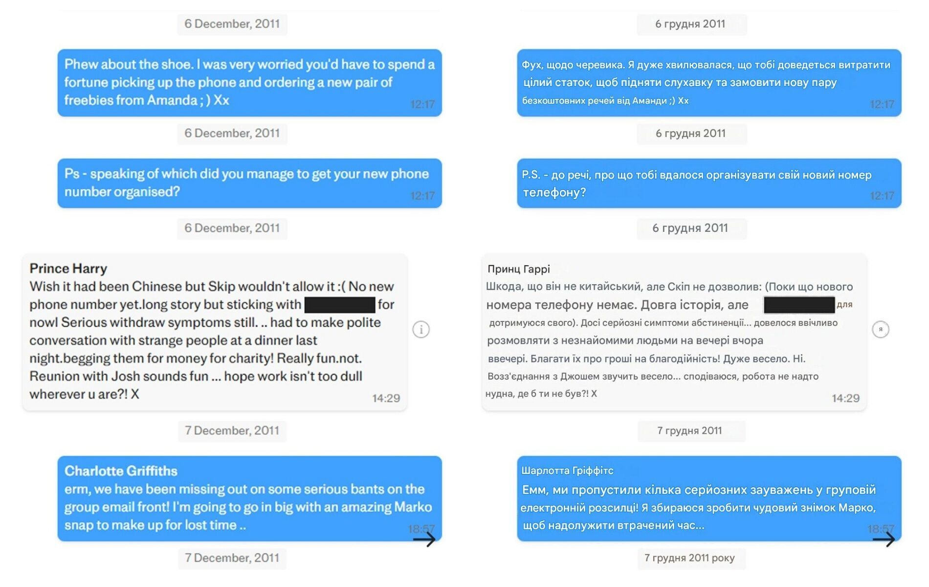 Принца Гаррі викрили на пікантному листуванні з журналісткою: приватні повідомлення показали в суді