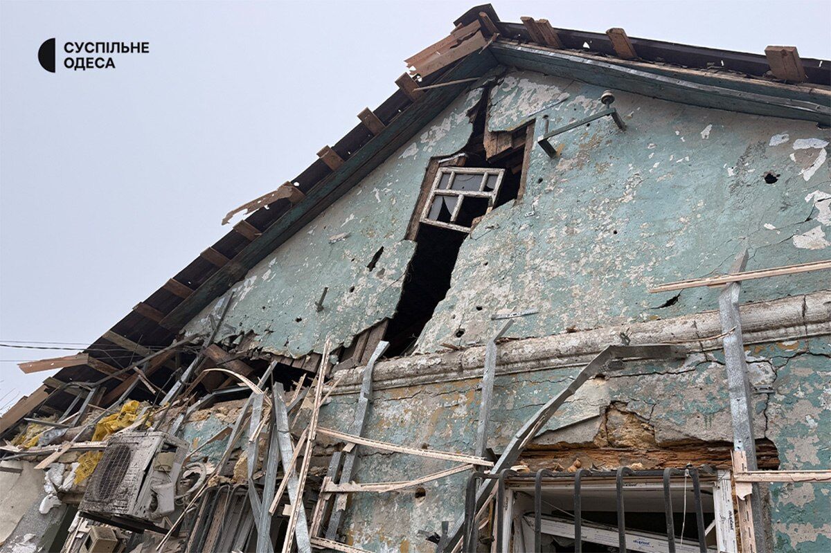 "Нет больше дома": жители Одесской области рассказали о последствиях российской атаки. Видео