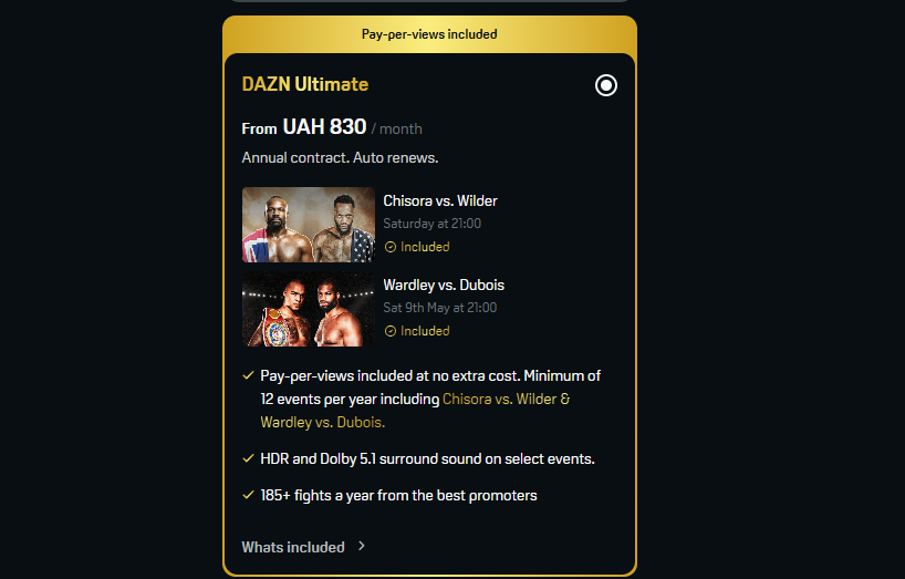 Где смотреть бокс Чисора – Уайлдер. Расписание трансляций