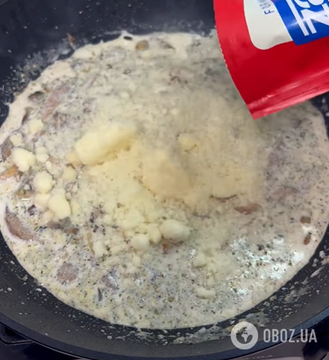 Ситна паста з грибами і м'ясом на вечерю: ділимось рецептом для вечері