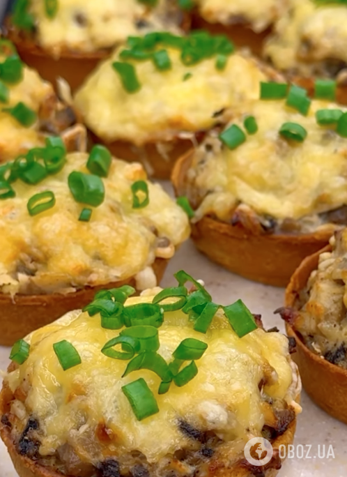 Запечені тарталетки "Жульєн" для великоднього столу: ділимося легким рецептом