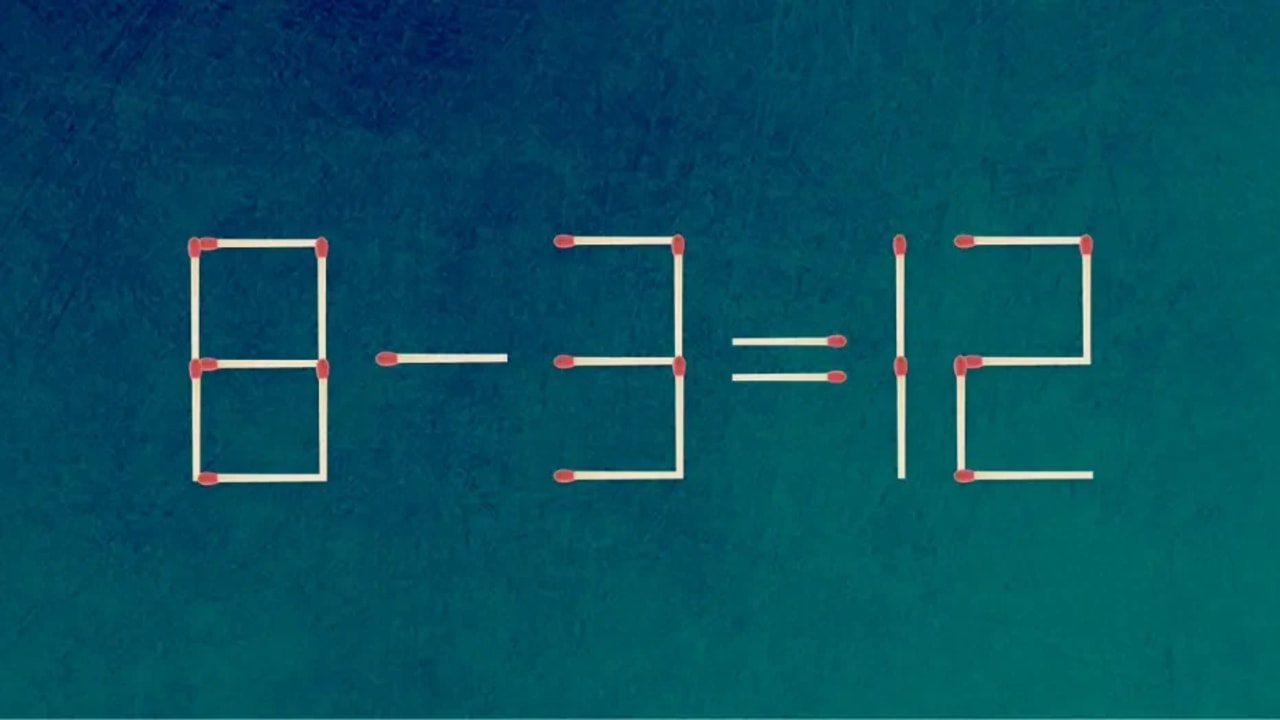 Пересуньте один сірник: головоломка, що перевірить ваш IQ