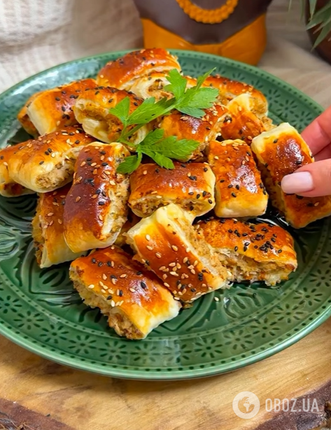 Как приготовить вкусные форнетти: понадобится слоеное тесто