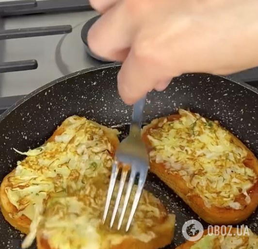 Ситні гарячі бутерброди з капустою: рецепт смачної страви для сніданку