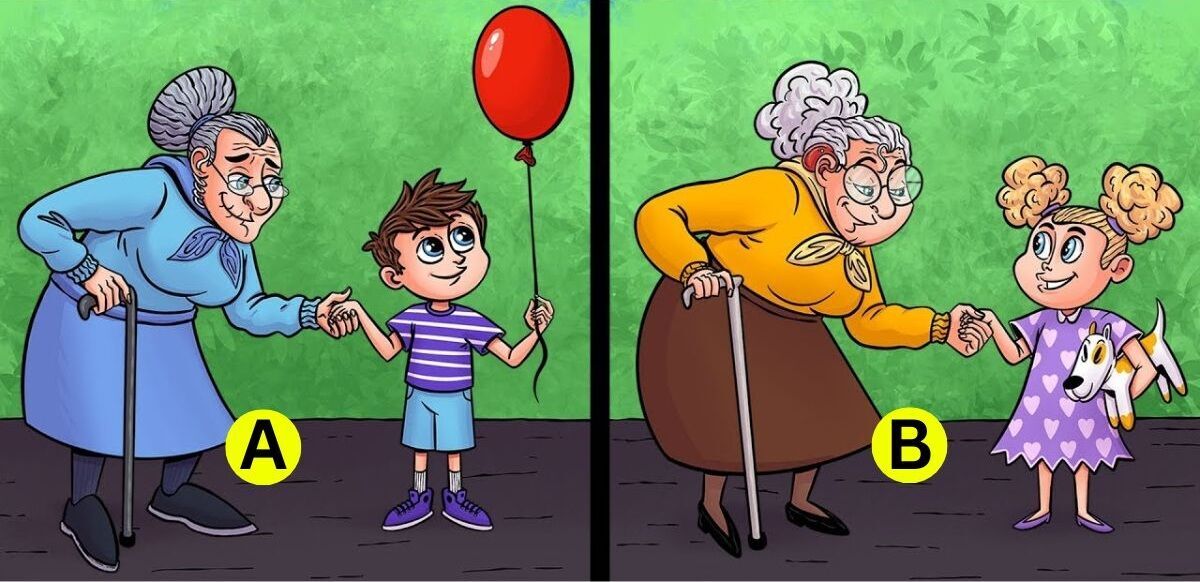 Яка бабуся – самозванка? Головоломка на 10 секунд