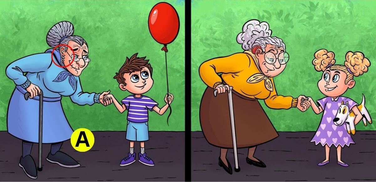 Яка бабуся – самозванка? Головоломка на 10 секунд