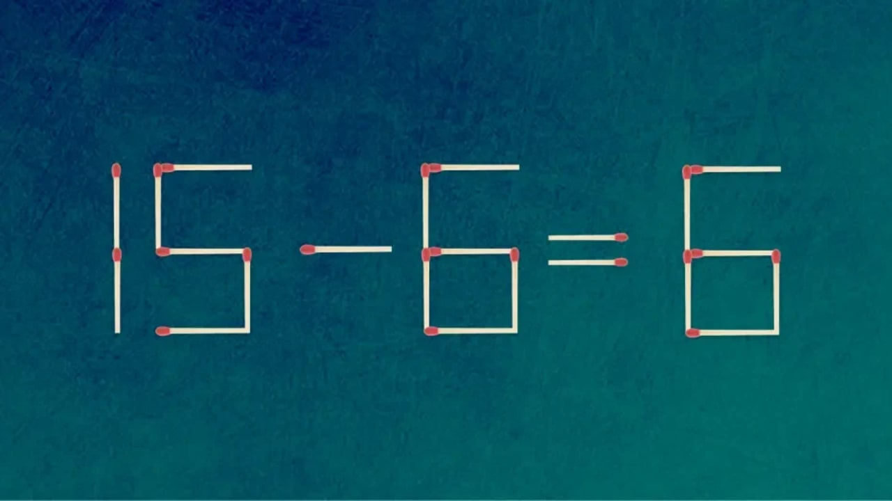 Скільки сірників треба пересунути: хитра головоломка