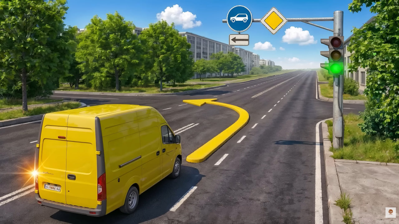 Чи можна повернути ліворуч? Тест для водіїв