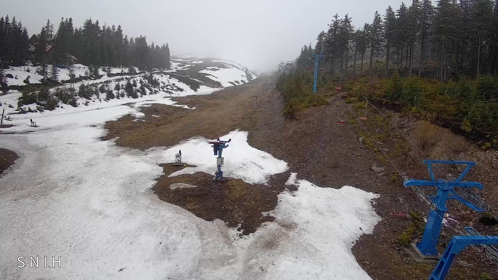 Зима в апреле: в Карпатах посреди весны пошел снег. Фото и видео