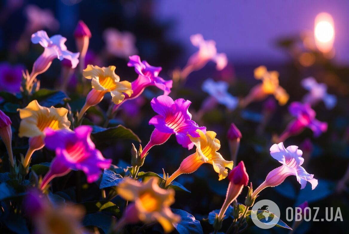 Светится в темноте и пахнет духами: названо необычное растение для сада