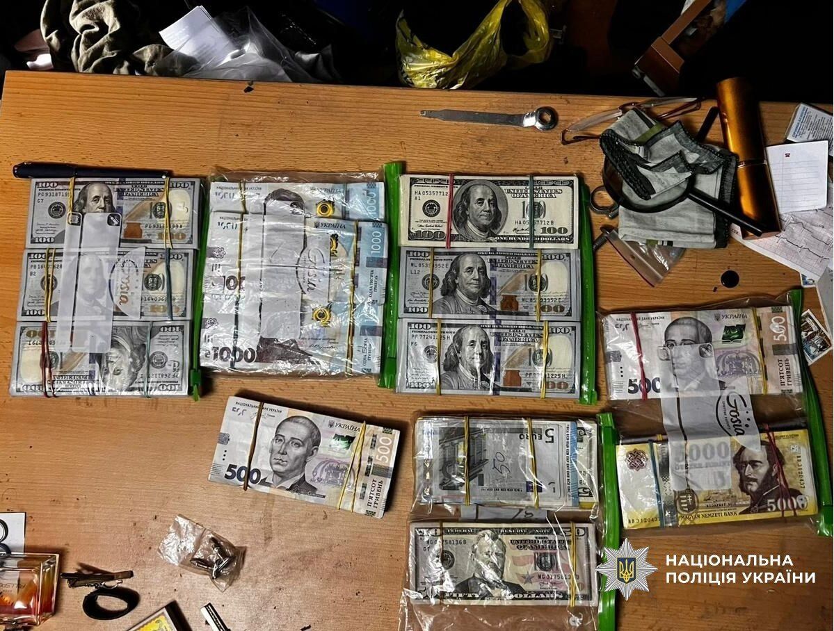 Вилучили 11 млн грн готівки: на Закарпатті затримали голову ВЛК, який оформляв фіктивні відстрочки від мобілізації. Фото