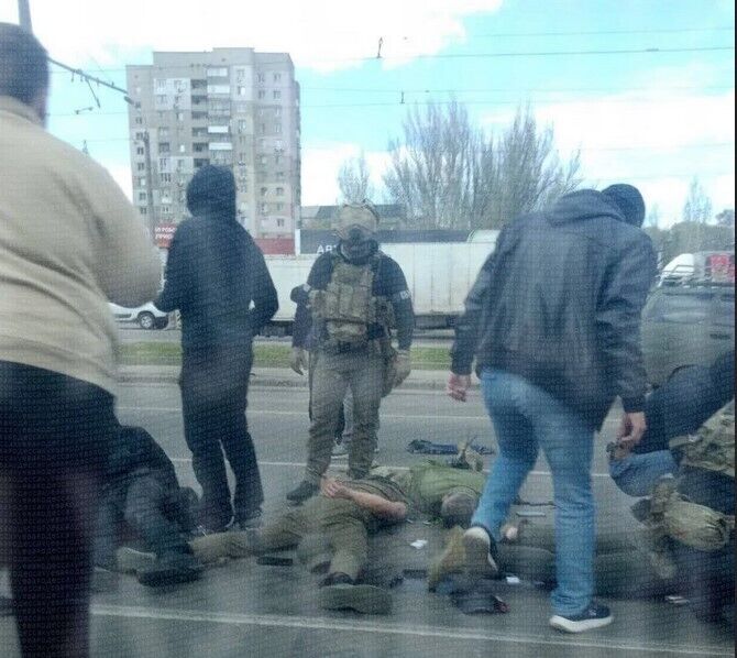 "Действовали по наводке": в СБУ обнародовали новые подробности задержания сотрудников ТЦК в Одессе. Фото