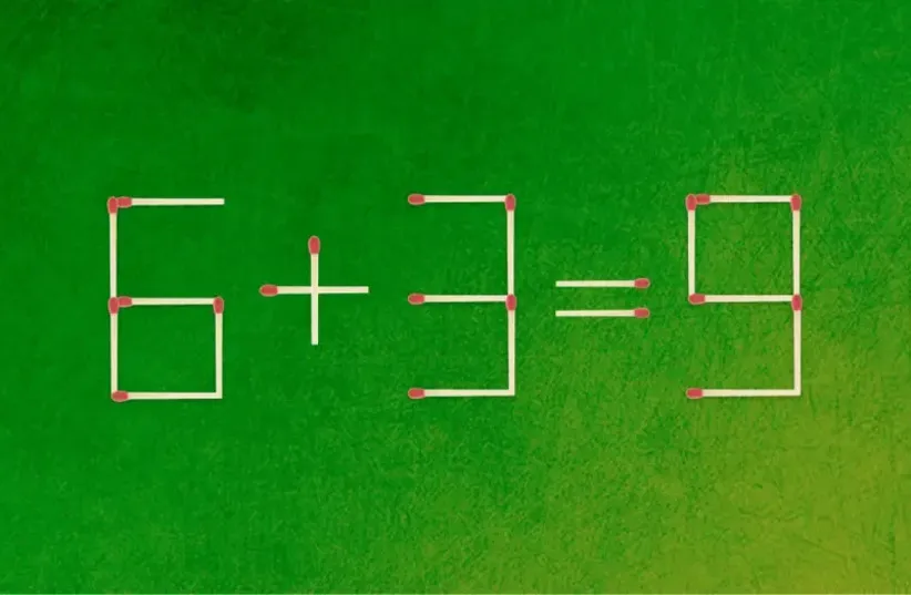 Як пересунути сірник: головоломка для геніїв