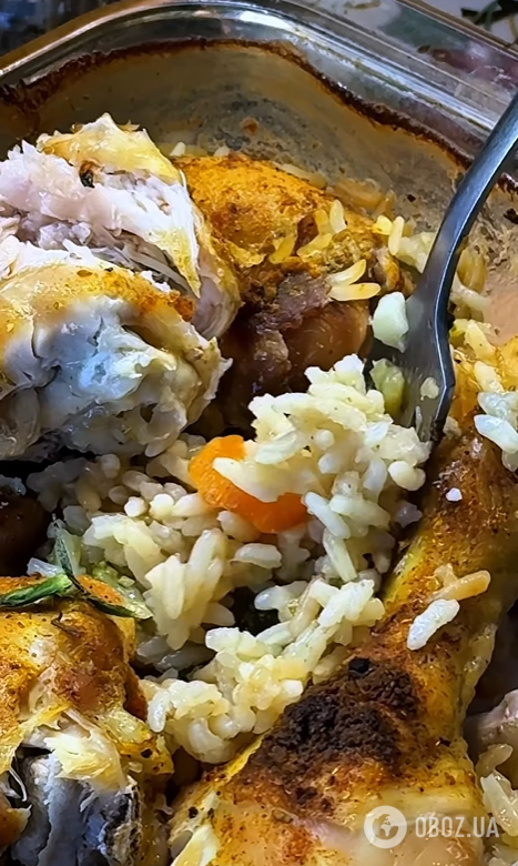 Як смачно приготувати курку з рисом в духовці: рецепт нашвидкуруч