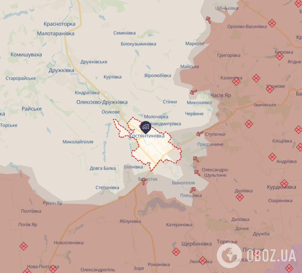 Знищили колону за кілька хвилин: ЗСУ відбили російський штурм Костянтинівки. Відео