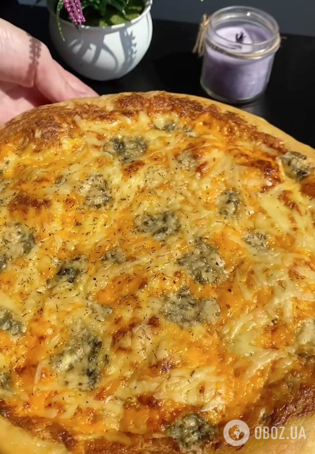 Королевская пицца с сырным соусом: делимся легким рецептом вкусного блюда