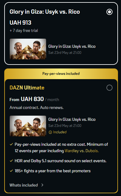 Коли та де дивитися наступний бій Усика: дата та розклад трансляцій