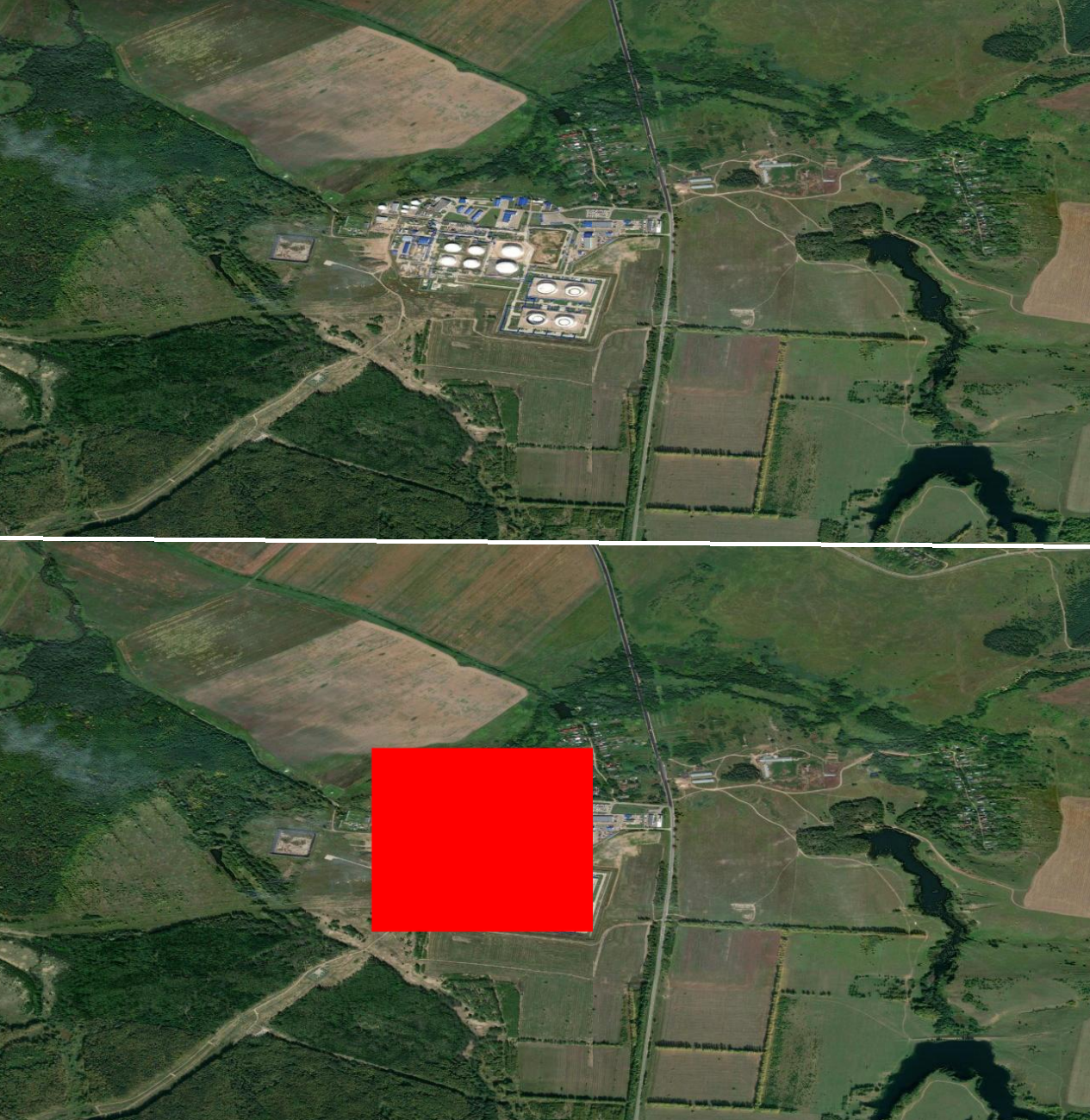 Поднялся дым: в российском Кстово атакована нефтебаза. Фото