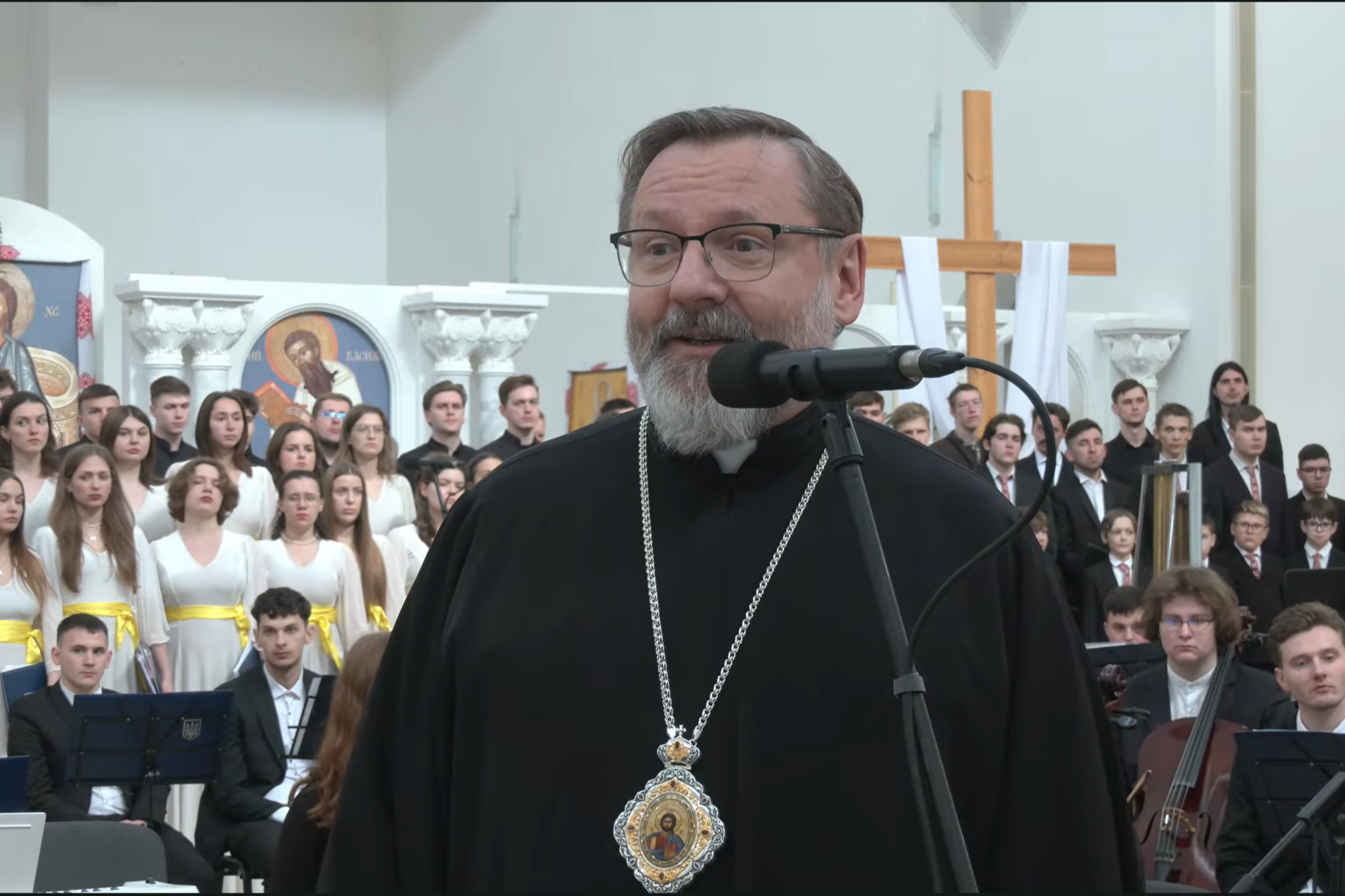 "Трагедія, спричинена радянською ідеологією": у Патріаршому соборі відбувся концерт-реквієм до 40-х роковин катастрофи на ЧАЕС. Відео