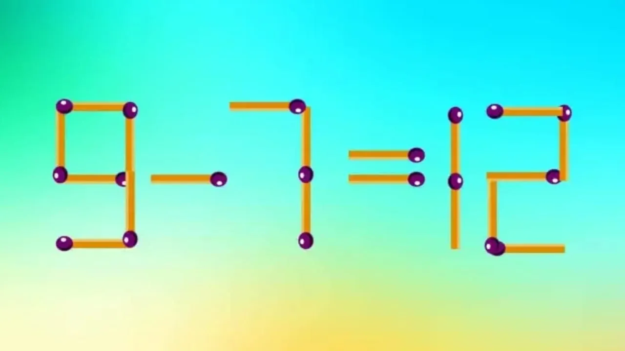 Передвиньте 1 спичку: головоломка, которая заставит напрячь мозг