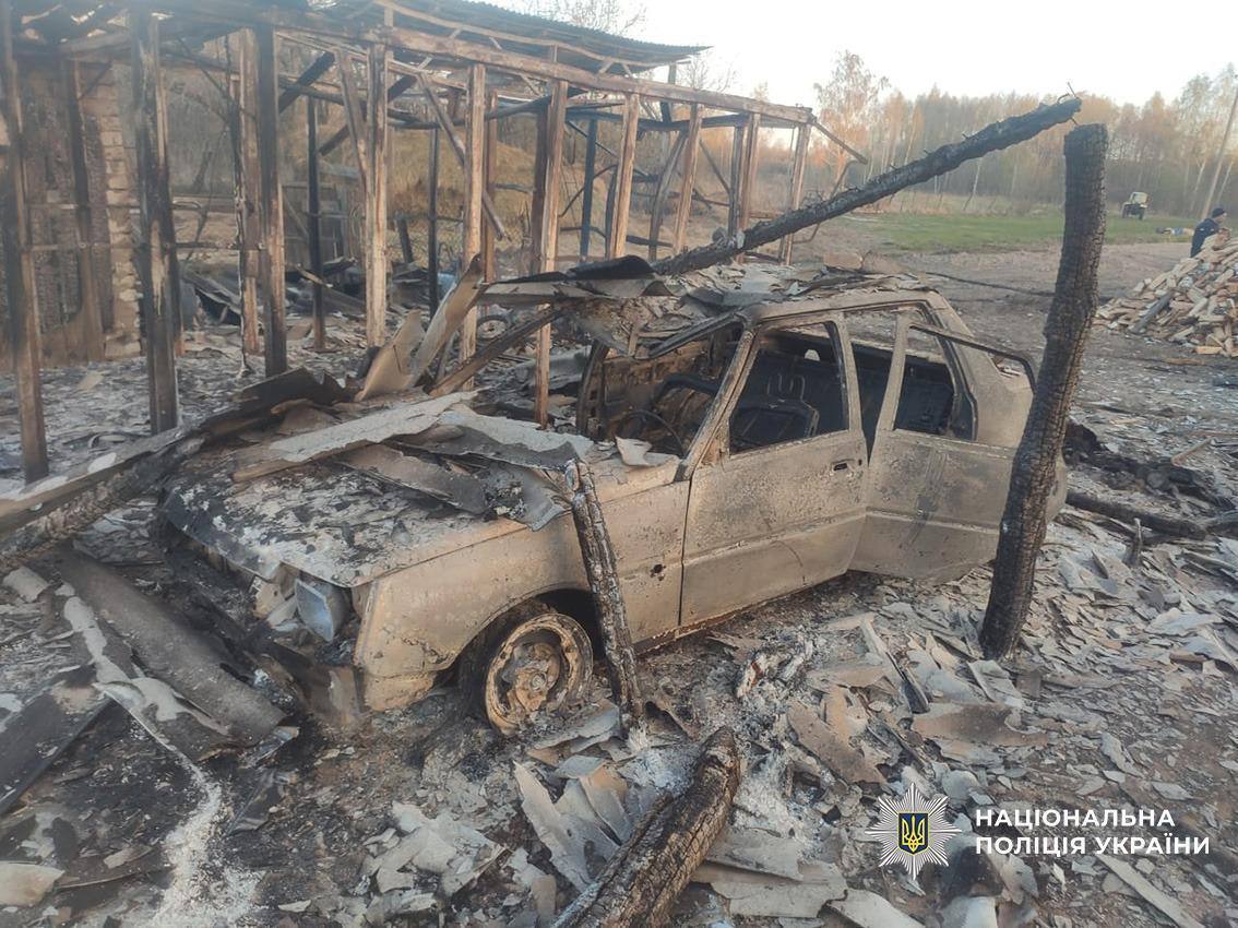 На Черниговщине в результате российской атаки погибли два человека, семь пострадали