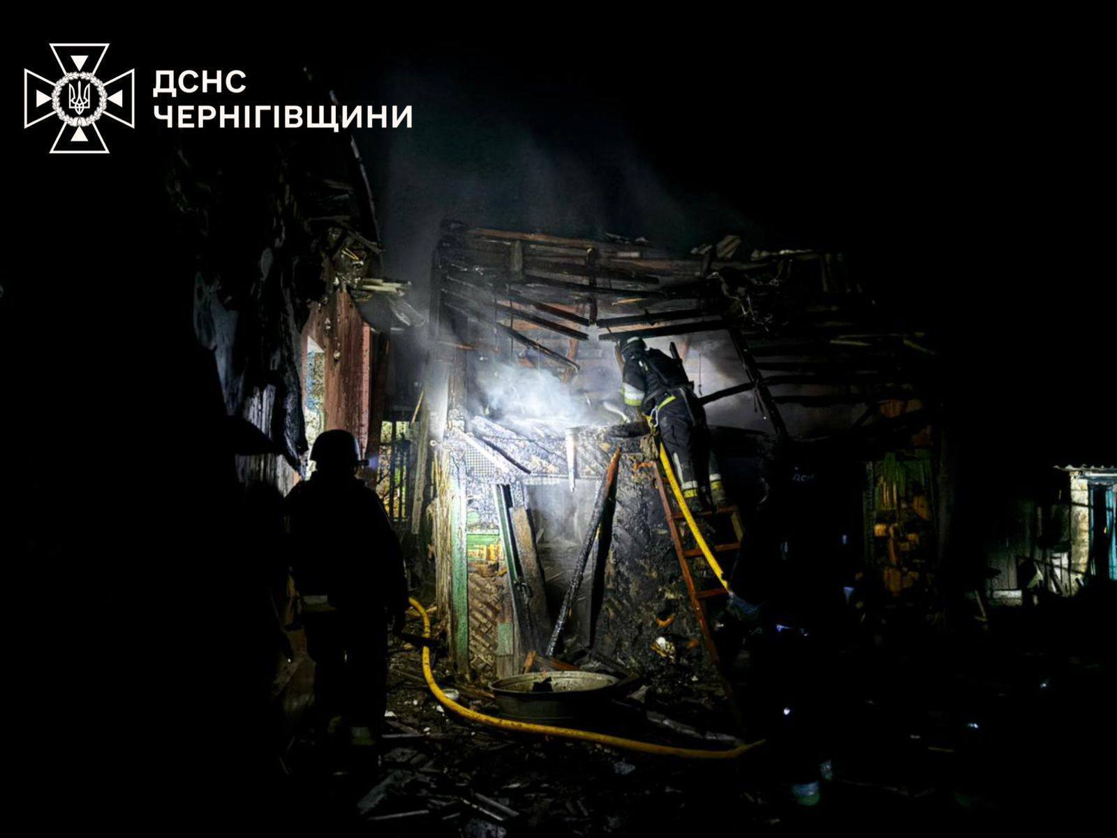 На Черниговщине в результате российской атаки погибли два человека, семь пострадали