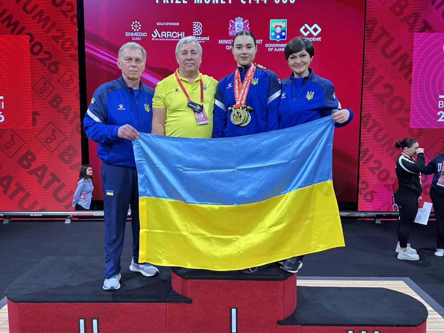 Украинская тяжелоатлетка спровоцировала истерику в России своим поступком на чемпионате Европы