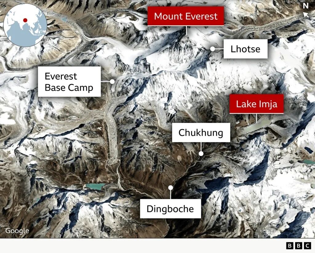 Систему оповіщення не перевіряли 10 років: біля підніжжя Евересту тисячам людей загрожують повені