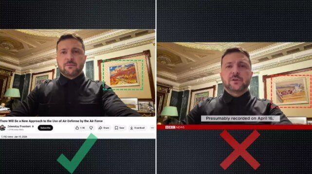 Роспропаганда запустила фейк про викрадену картину Сезанна у кабінеті Зеленського: відео розлетілося в мережі