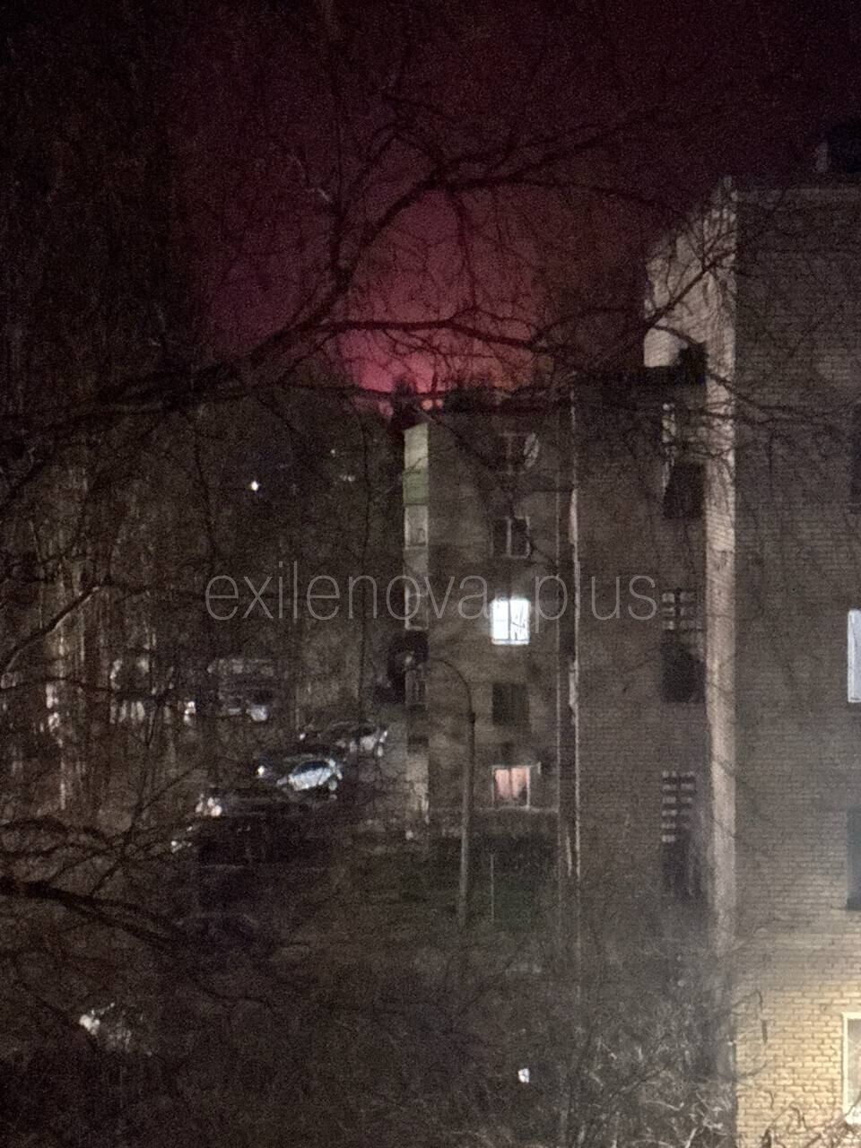 В российском Мичуринске фиксируют налет дронов и зарево: целью могла стать нефтеперекачивающая станция. Фото и видео