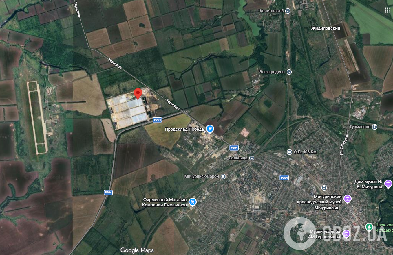 В российском Мичуринске фиксируют налет дронов и зарево: целью могла стать нефтеперекачивающая станция. Фото и видео