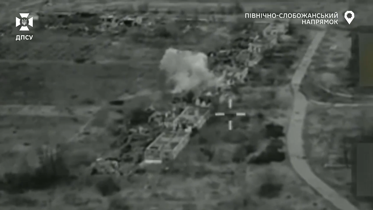 Прикордонники влаштували ворогу розгром на Північно-Слобожанському напрямку: знищено багато техніки. Відео