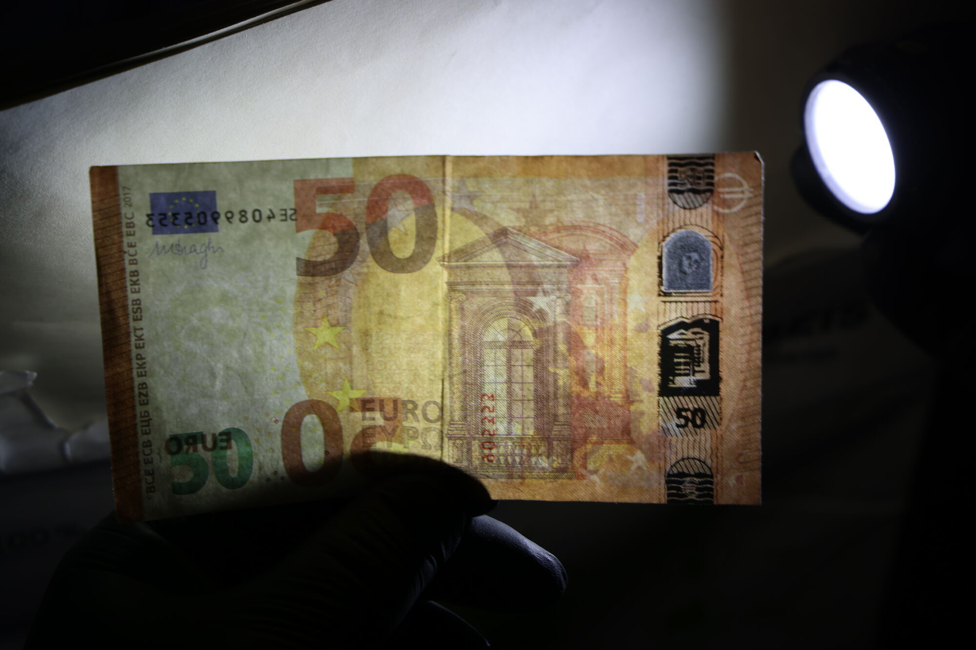 Фальшивые деньги печатали в Польше.