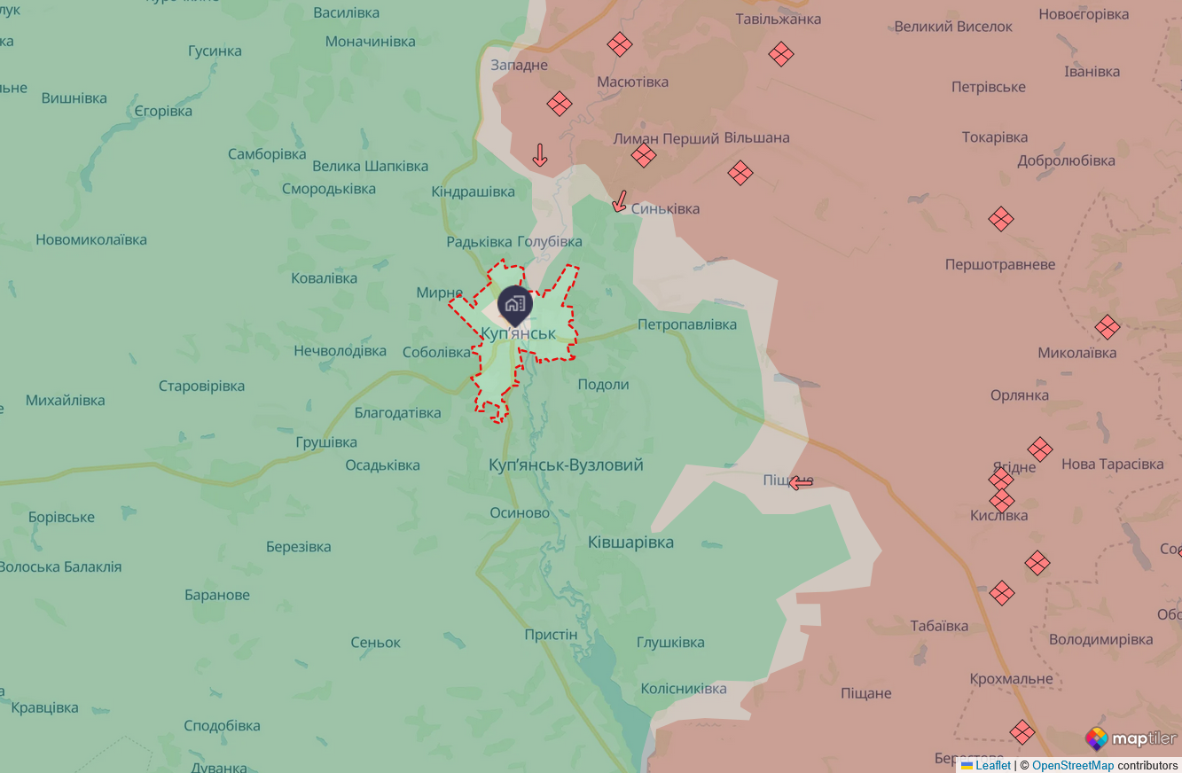 Трегубов назвав найгарячіший напрямок на фронті: де намагається прорватися ворог. Карта