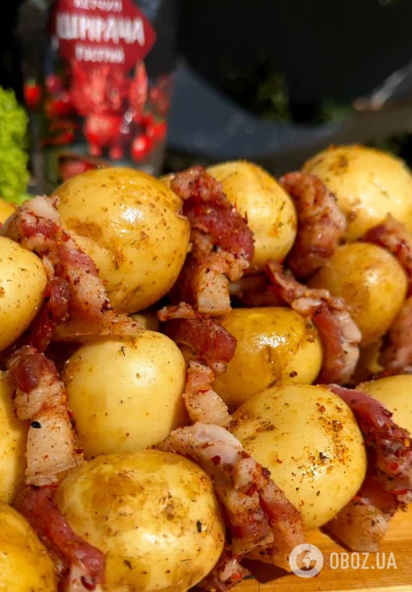 Как приготовить шашлык из молодого картофеля и подчеревины: идеальный рецепт для весеннего пикника