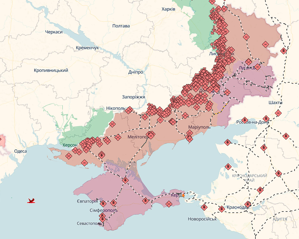 У ворога мінус склад боєприпасів і пункти управління: Сили оборони уразили об'єкти армії РФ на окупованих територіях