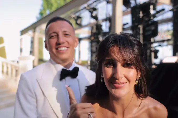 У Каннах відгриміло "найдорожче весілля року" української королеви краси: Меладзе вийшов з тіні, а Галкін співав Іво Бобула