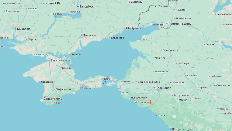 Нафтова пляма з Туапсе з'явилася за 30 км від палацу Путіна в Геленджику. Супутникові фото