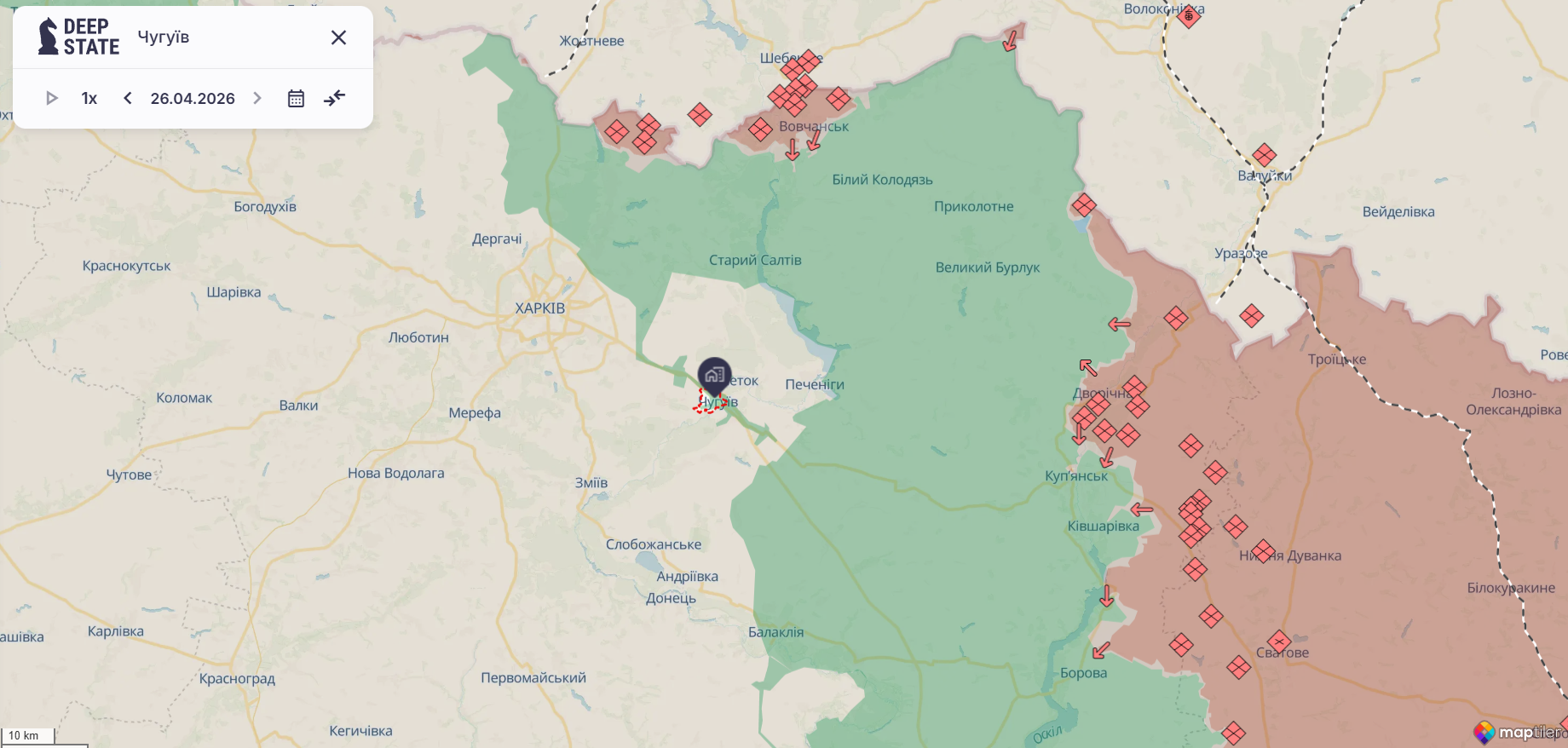 Оккупанты ударили по Чугуеву: есть жертва, на месте работают экстренные службы