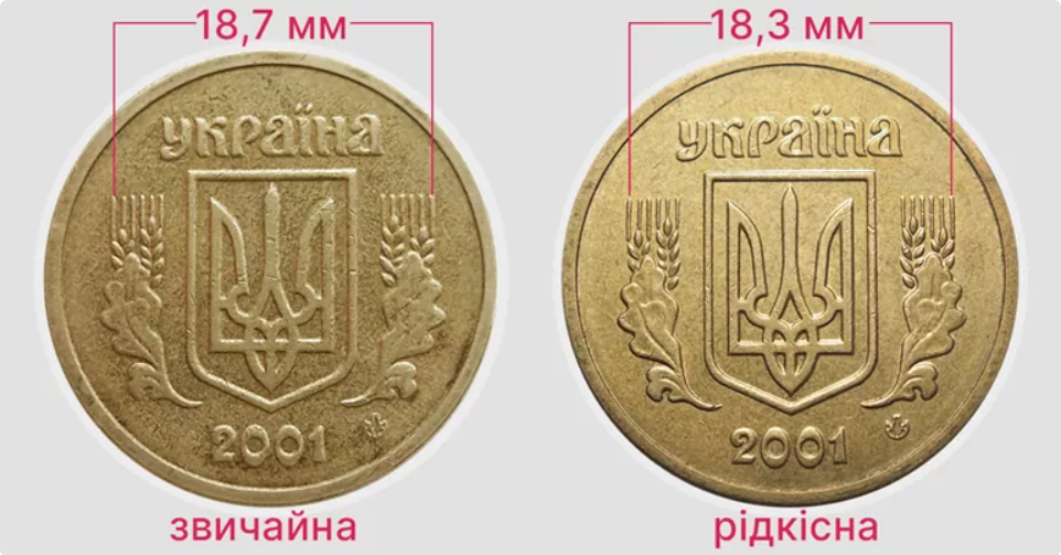Як відрізнити дорогу монету від звичайної